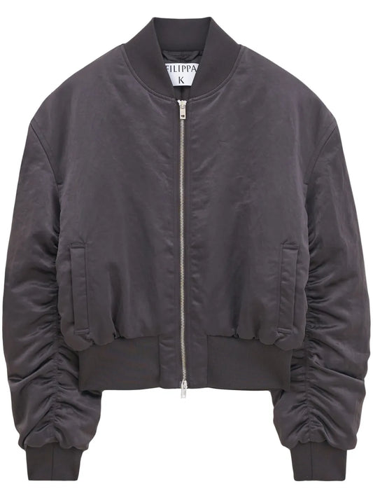 Zip-Up Bomber Jacket
