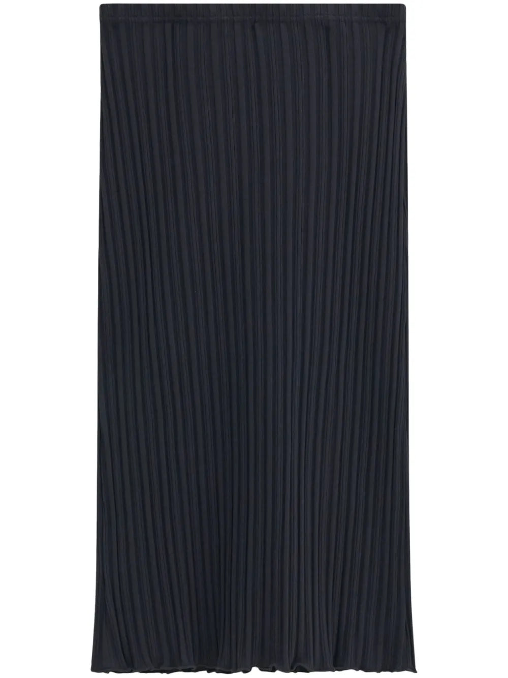 Cotton Ribbed Slip Skirt