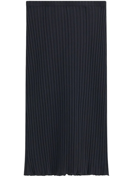 Cotton Ribbed Slip Skirt