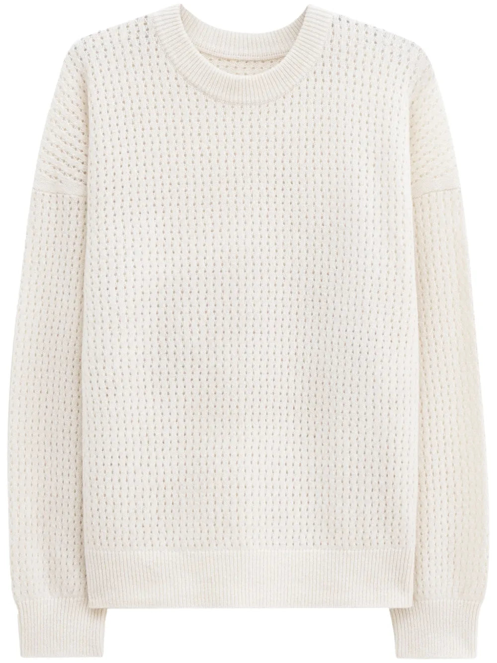 Pointelle-Knit Jumper