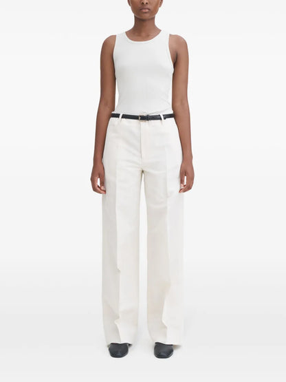 Tailored Cotton Trousers