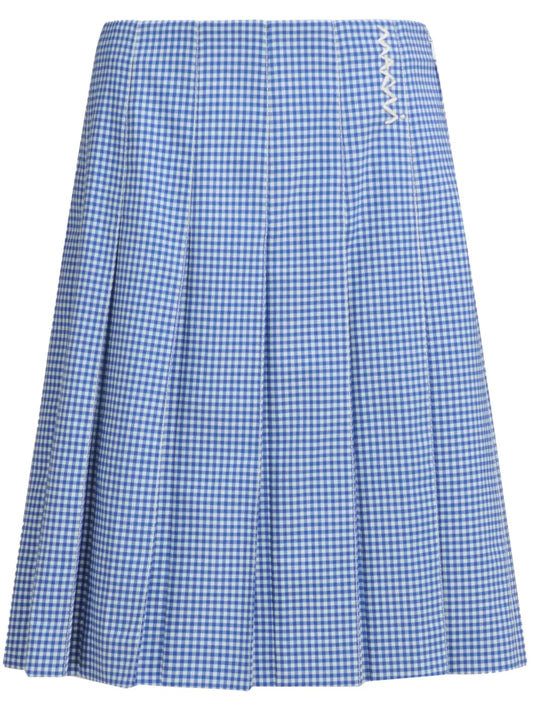 Pleated Midi Skirt