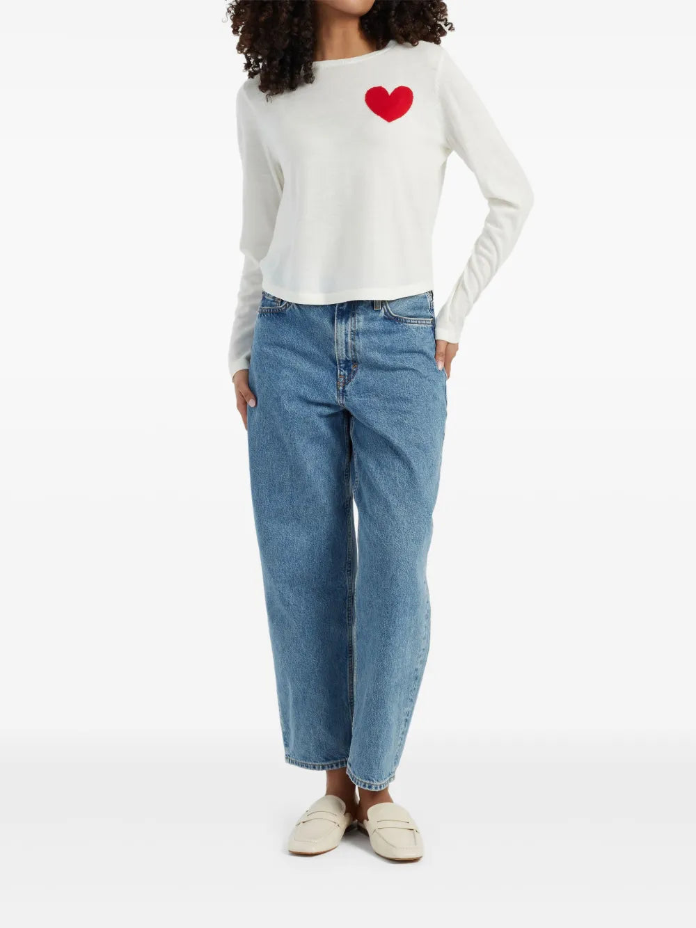Heart Breton Sweater