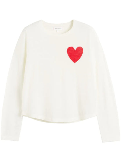 Heart Breton Sweater