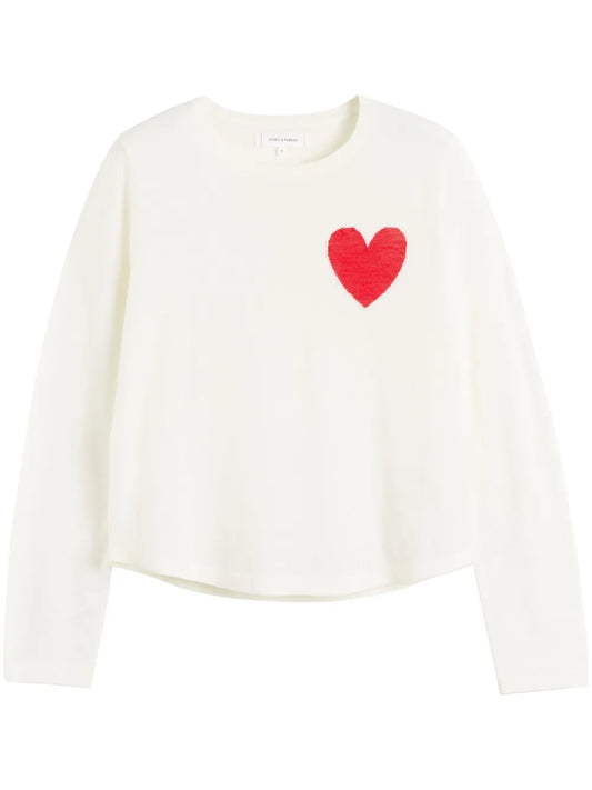 Heart Breton Sweater