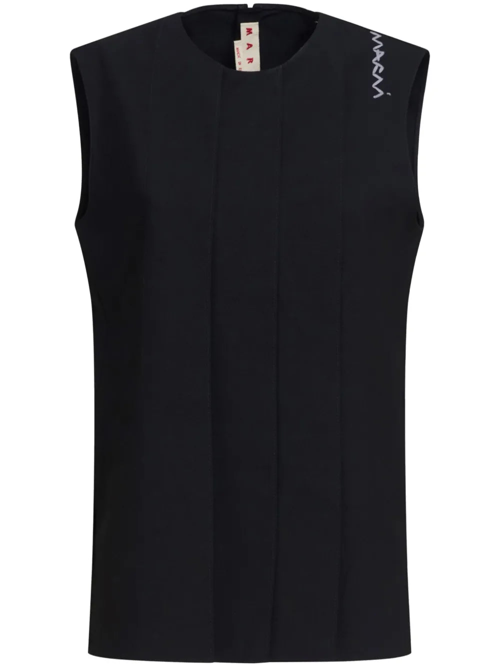 Logo-Embroidered Vest