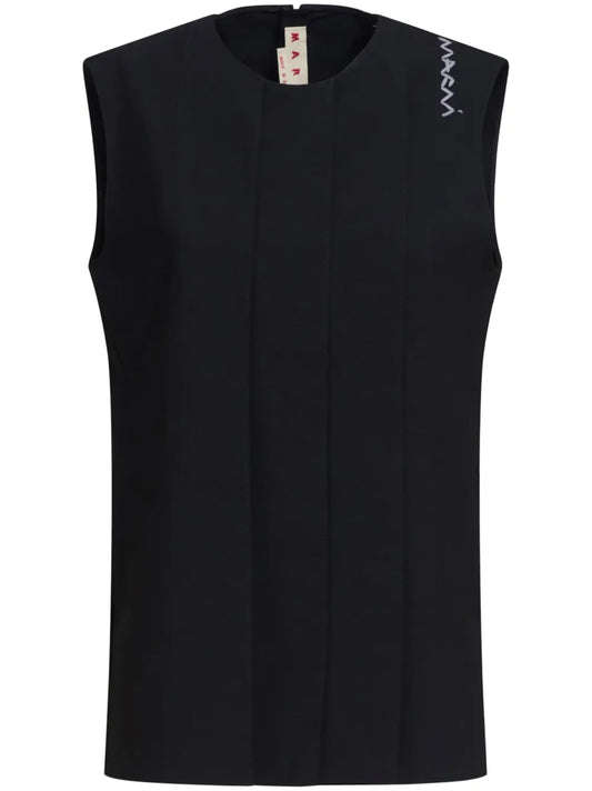 Logo-Embroidered Vest