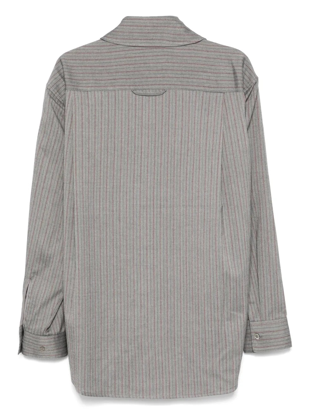 Herringbone-Patterned Shirt
