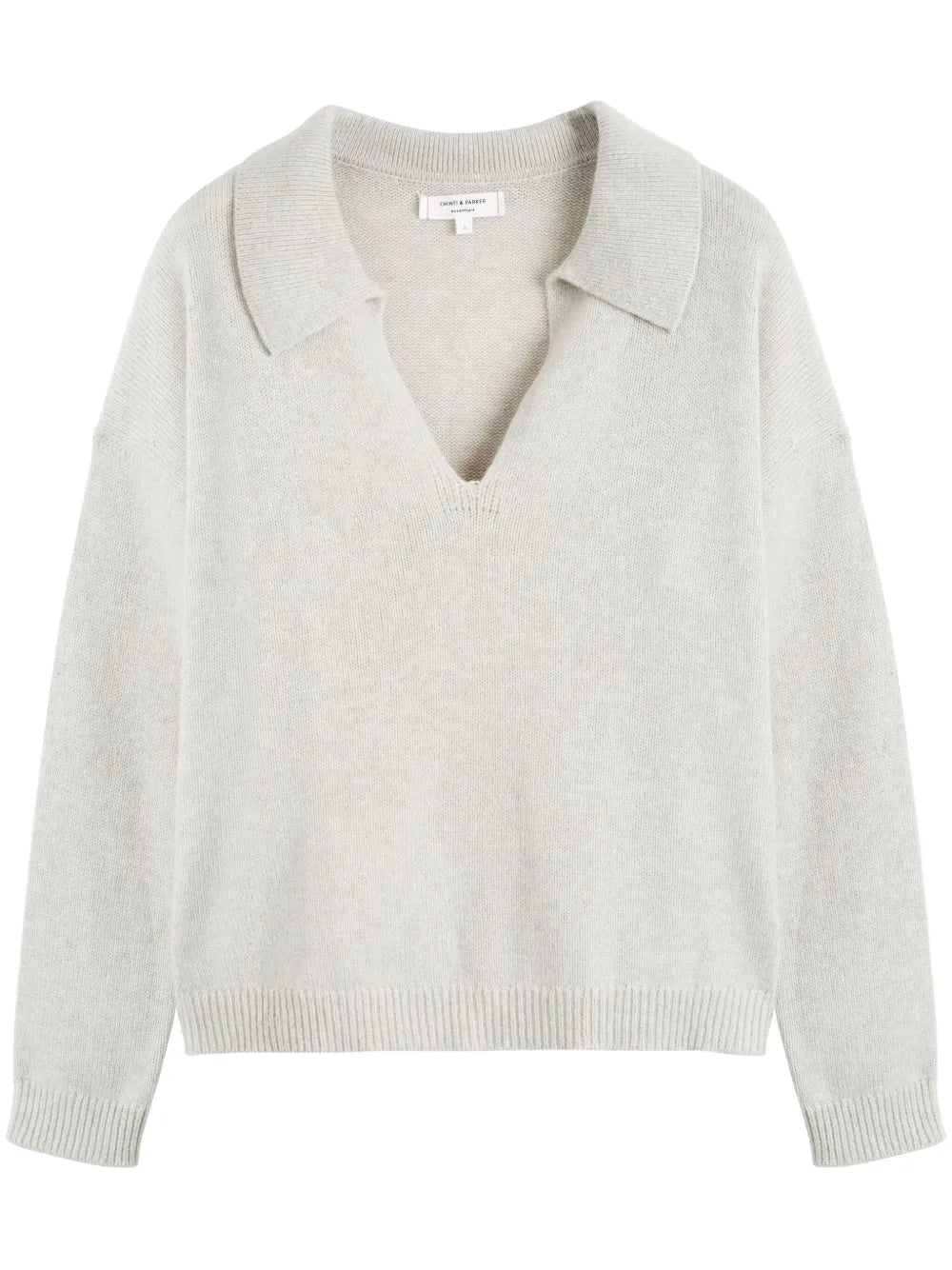 Spread-Collar Cashmere Jumper