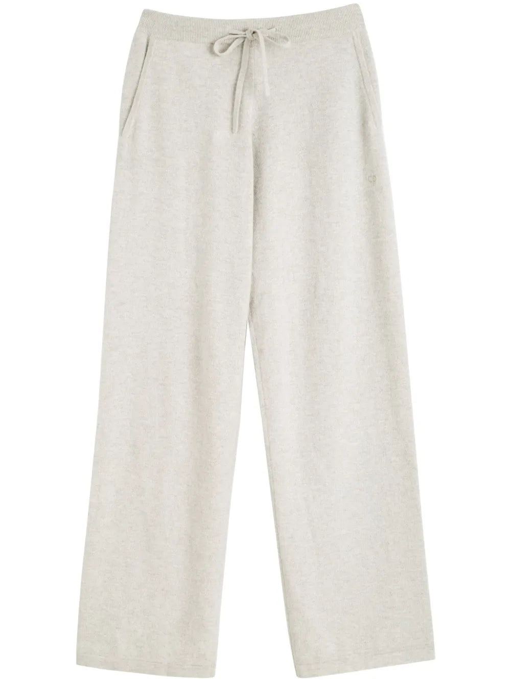 Wide-Leg Cashmere Trousers