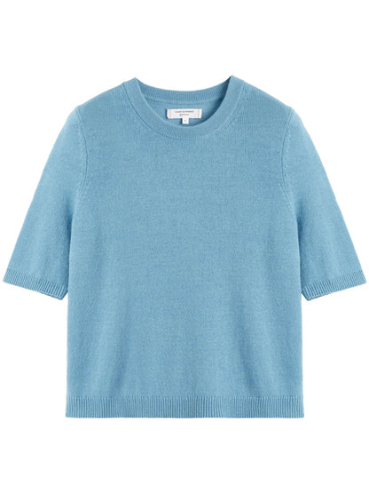 Short-Sleeve Sweater
