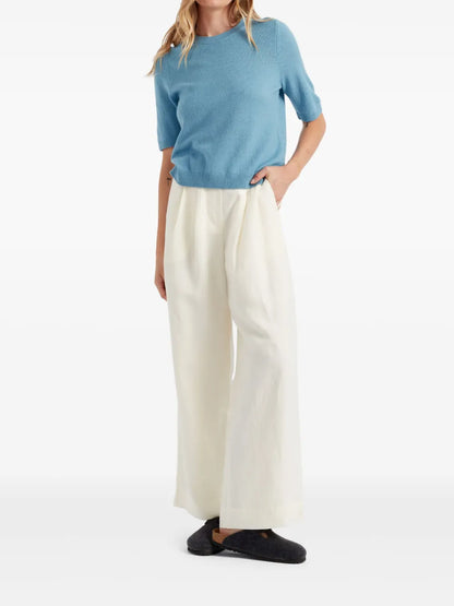 Short-Sleeve Sweater