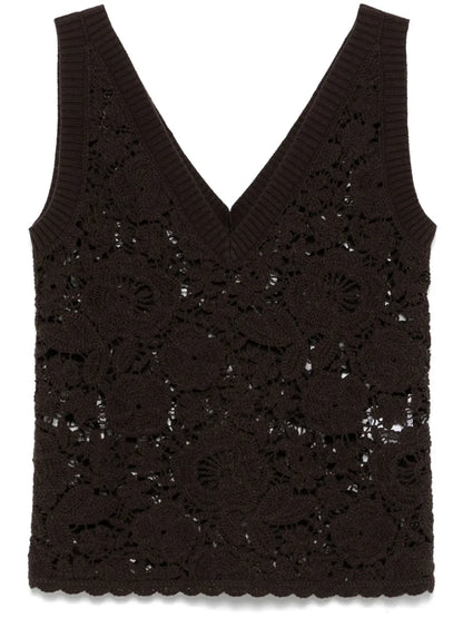 Open-Knit Top