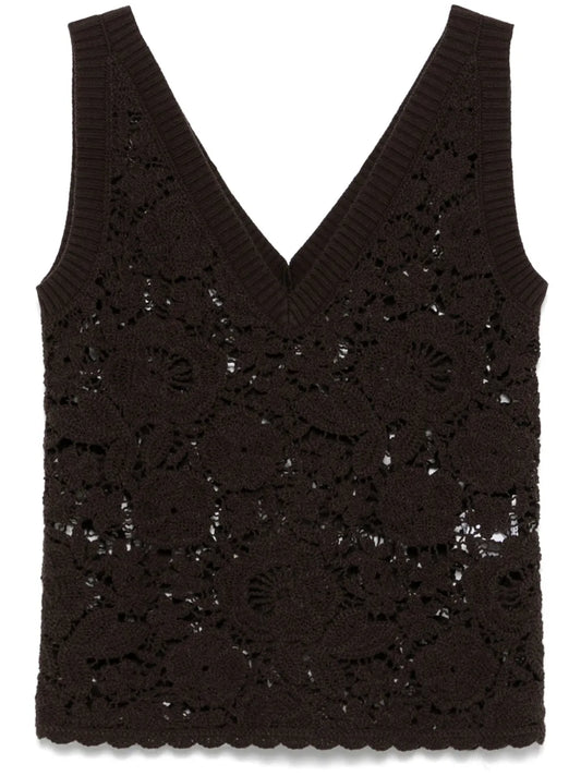 Open-Knit Top