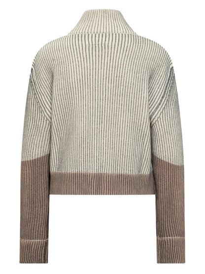 Two-Tone Cardigan