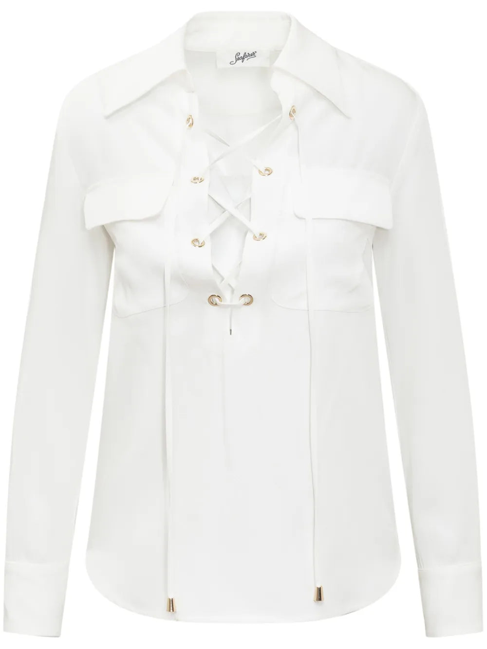 Lace-Detail Shirt