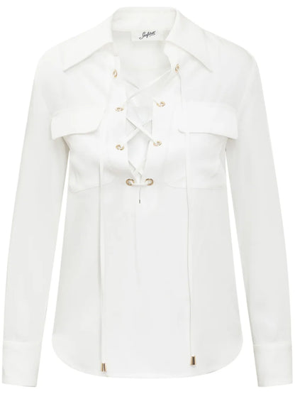 Lace-Detail Shirt