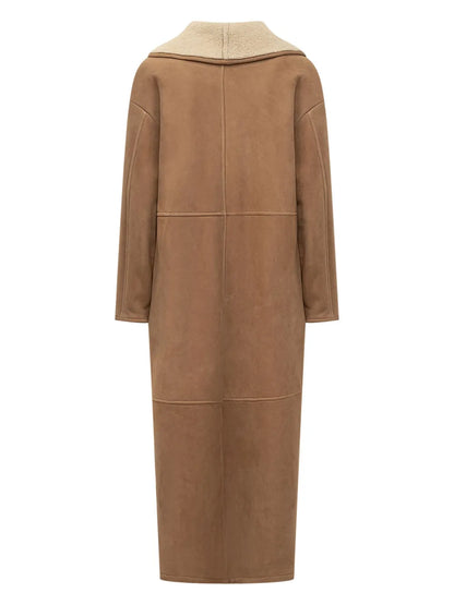 Shearling Leather Coat
