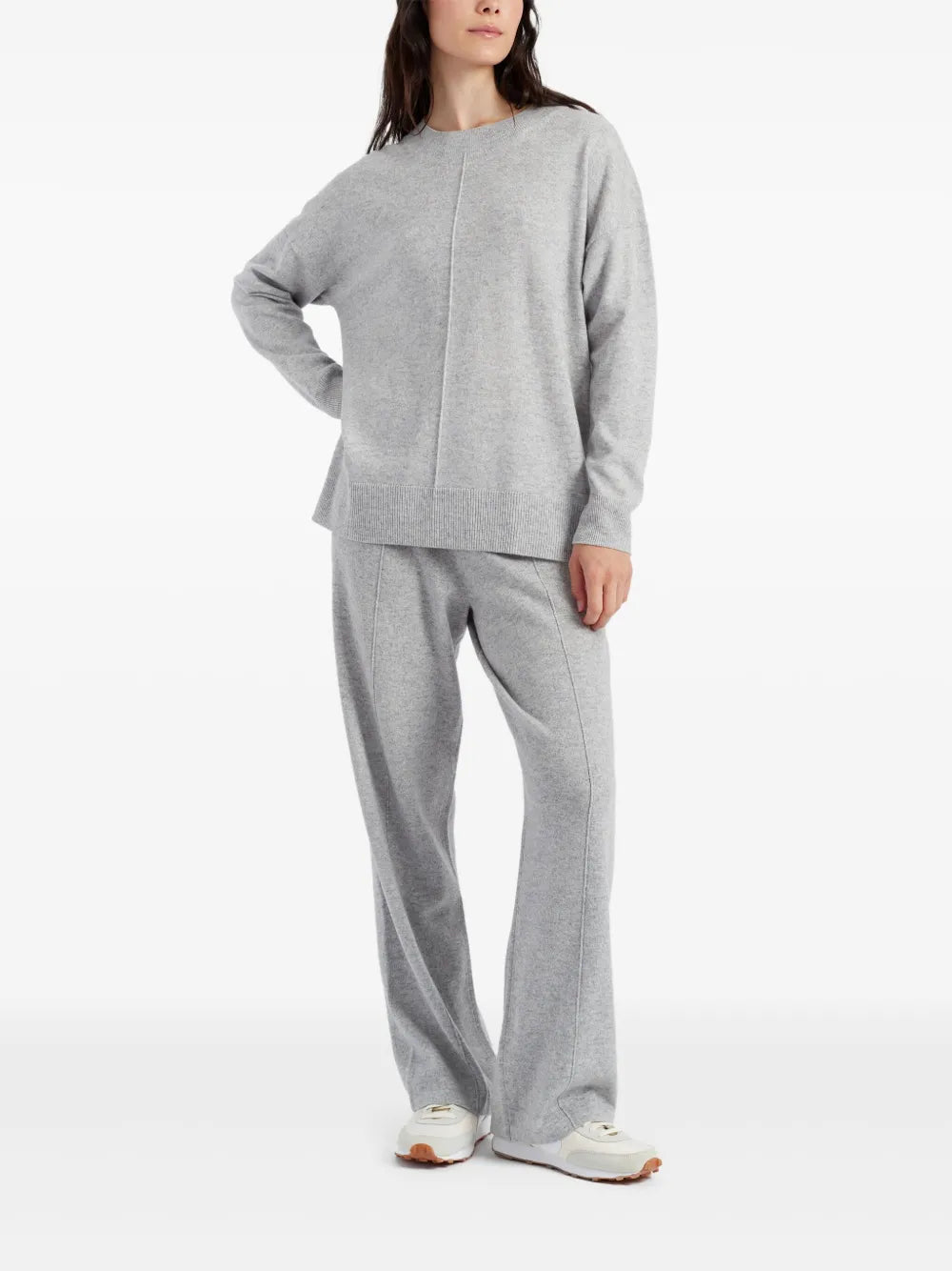 Wide-Leg Track Pants