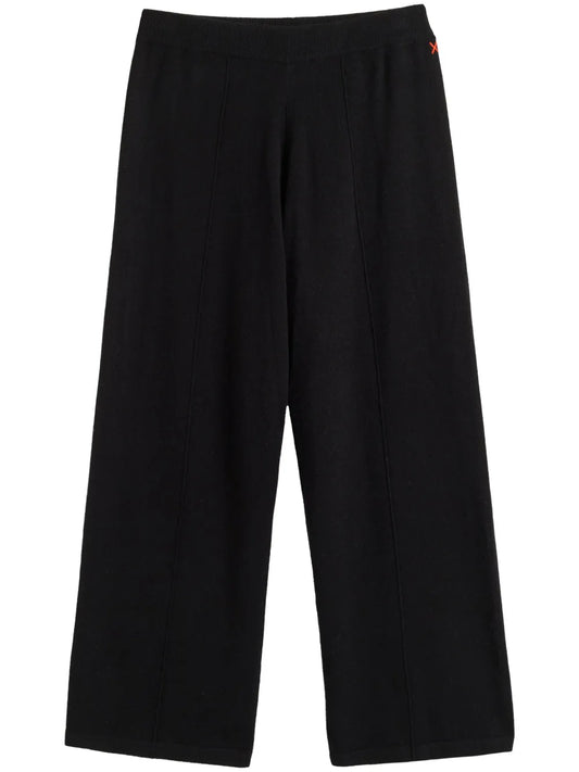 Wide-Leg Cropped Trousers