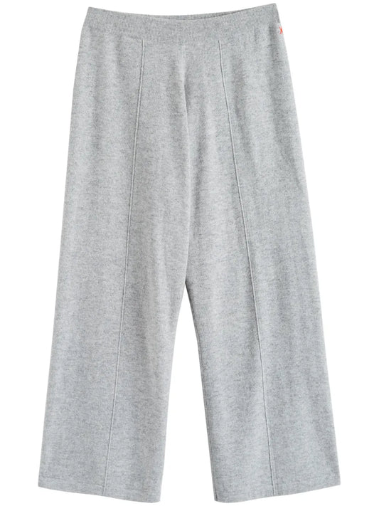 Wide-Leg Cropped Trousers