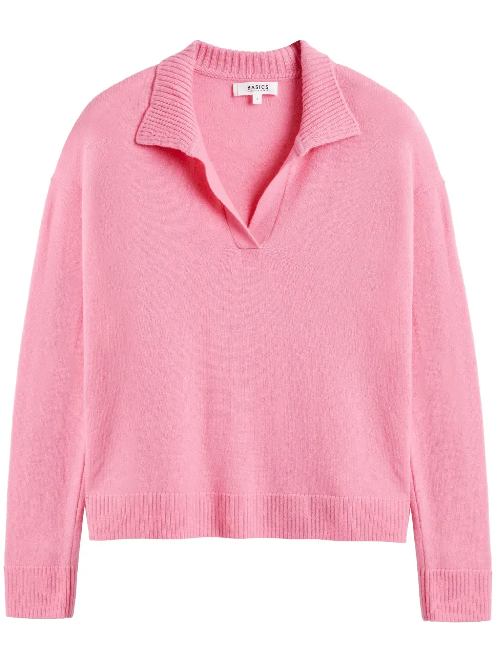 Split-Neck Sweater