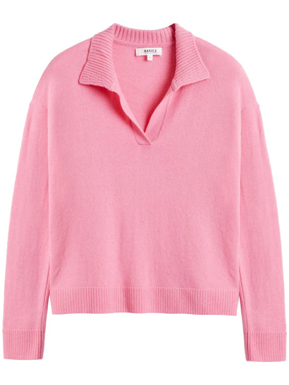 Split-Neck Sweater