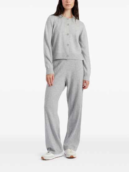 Crew-Neck Cardigan