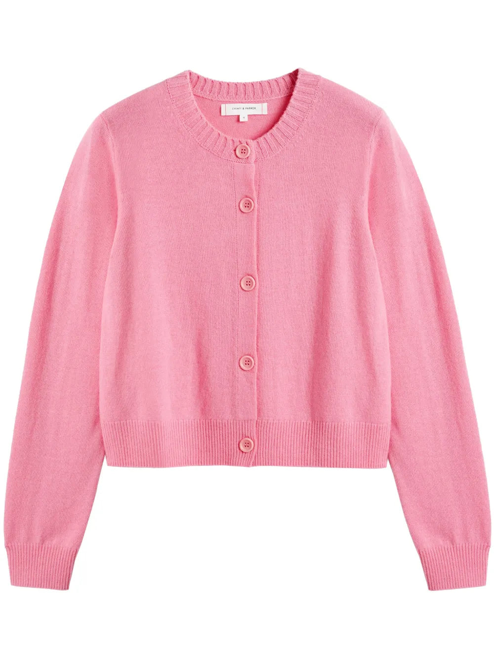 Crew-Neck Cardigan