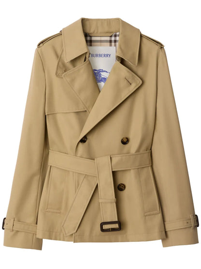 Cotton-Blend Trench Coat