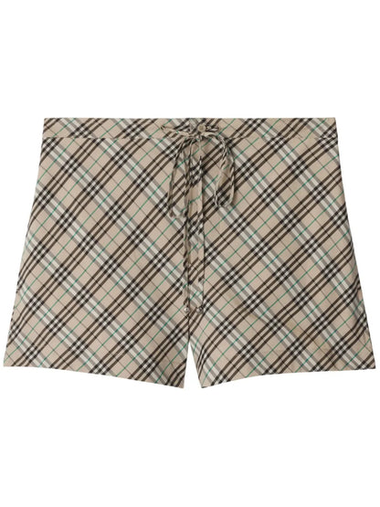 Vintage Check Shorts