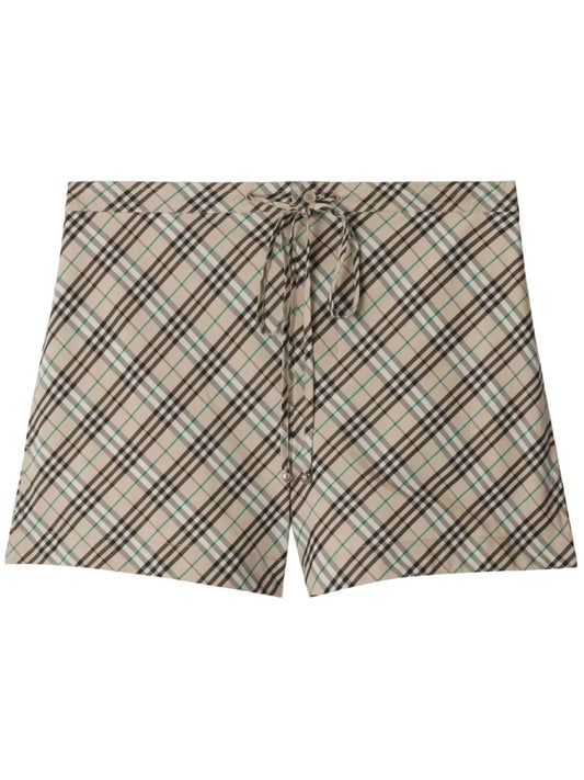 Vintage Check Shorts
