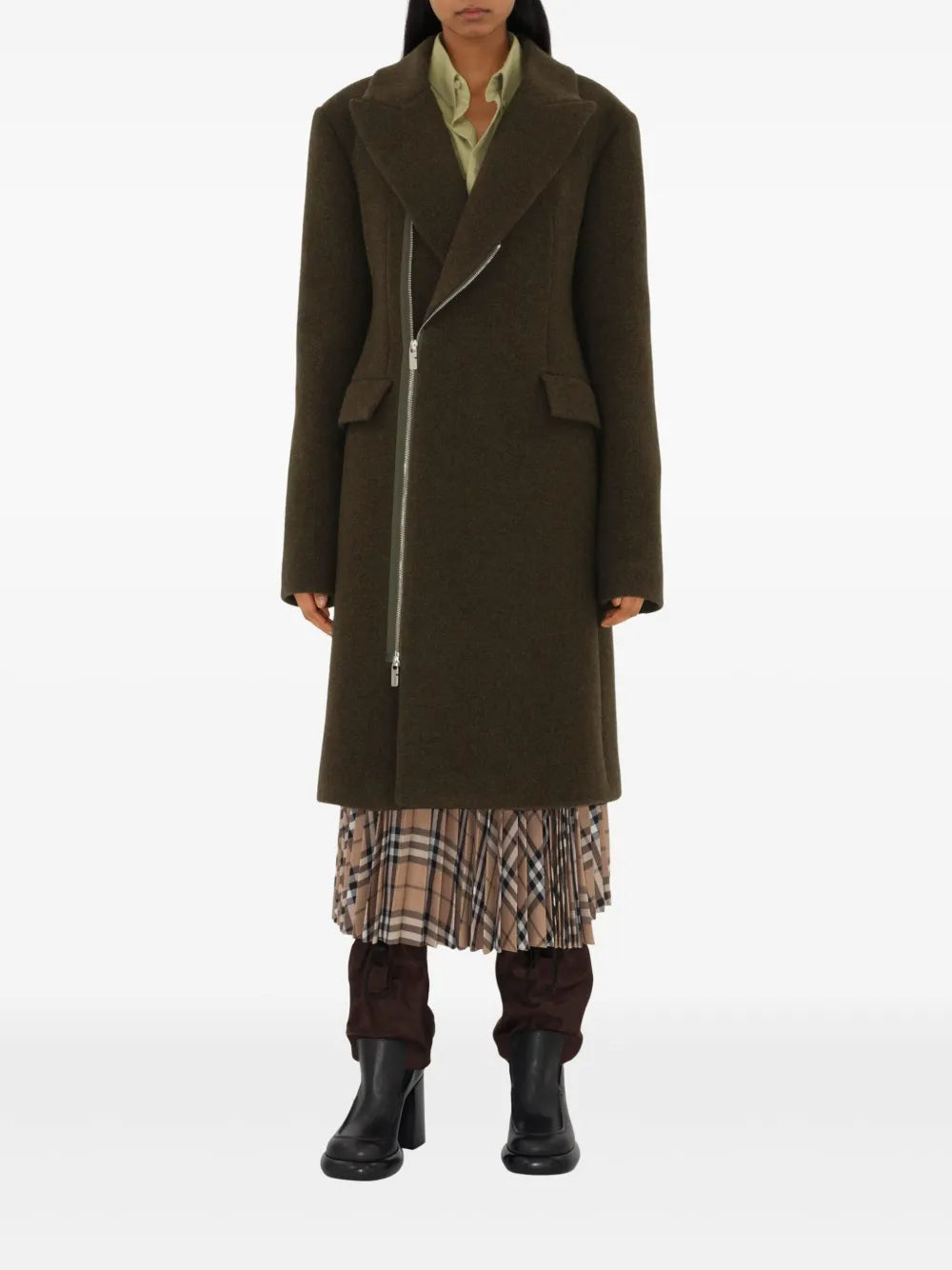 Wool Tailored Coat