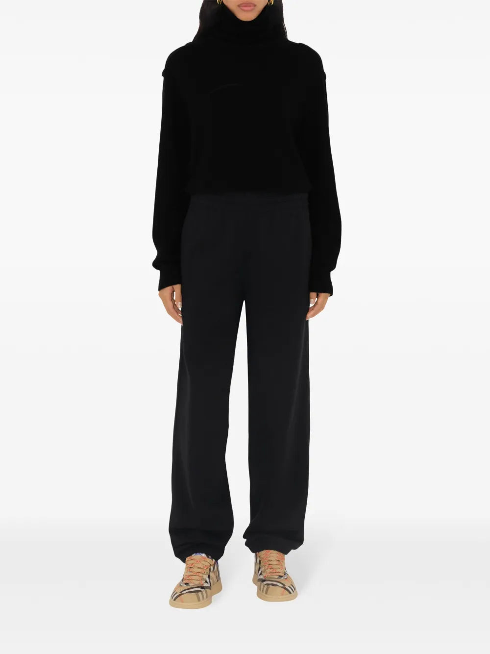 Check Label Track Pants