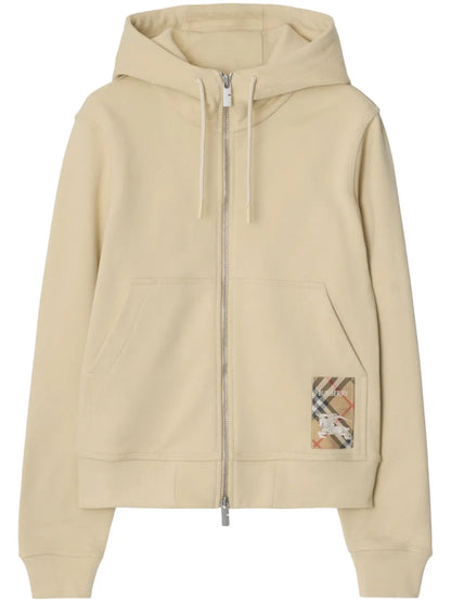 Check Label Hoodie