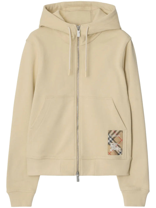 Check Label Hoodie