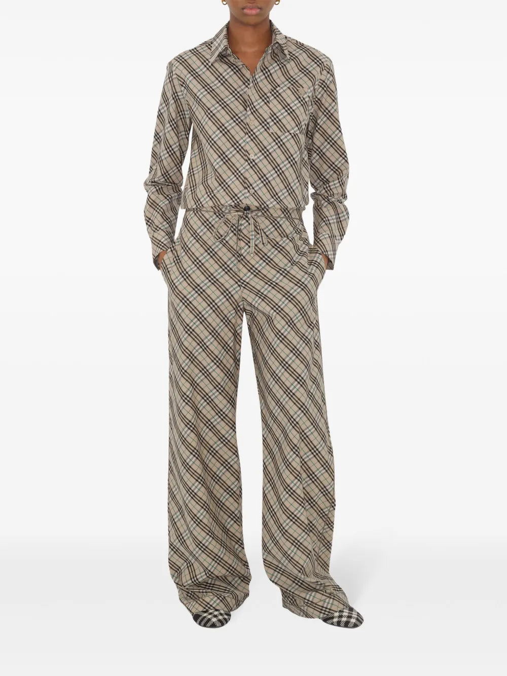 Vintage Check Cotton Shirt