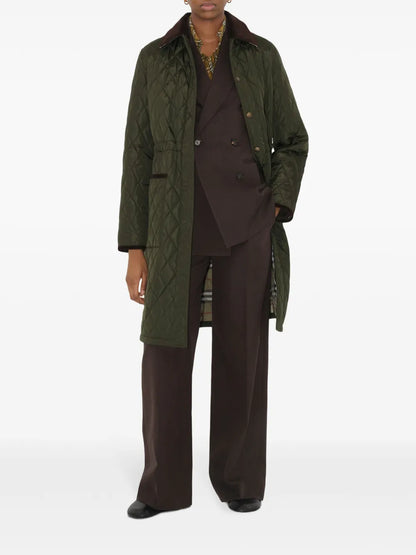 Quilted Car Coat