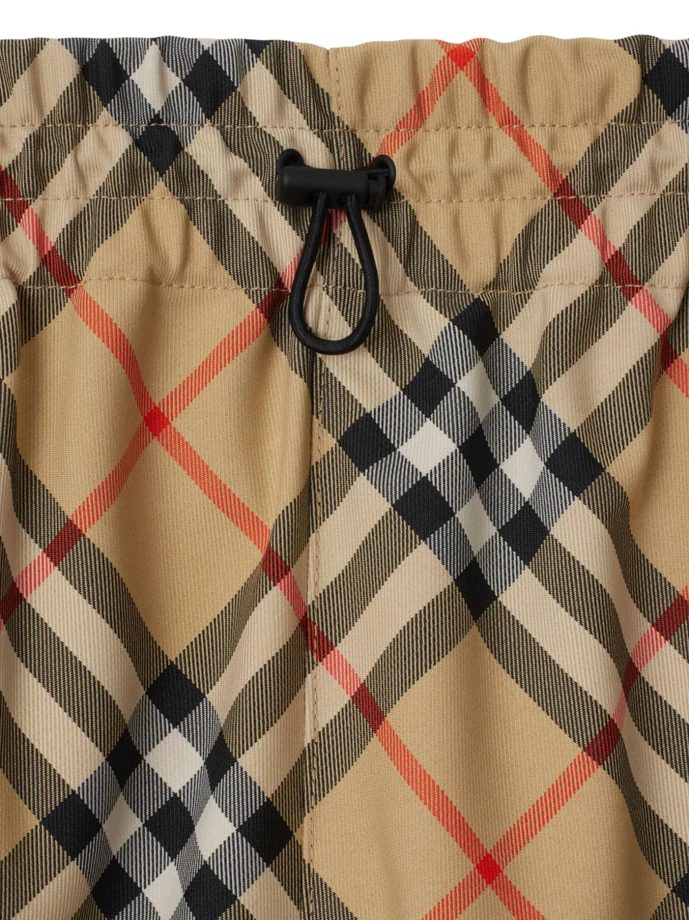 Vintage Check-Pattern Shorts