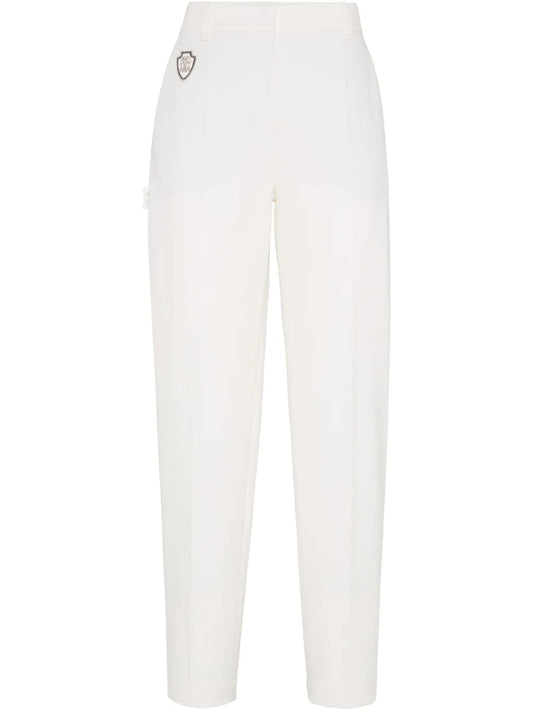 Logo Patch Tailored Trousers