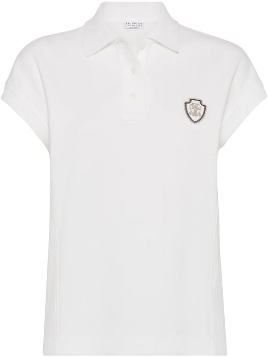 Logo-Patch Polo Shirt