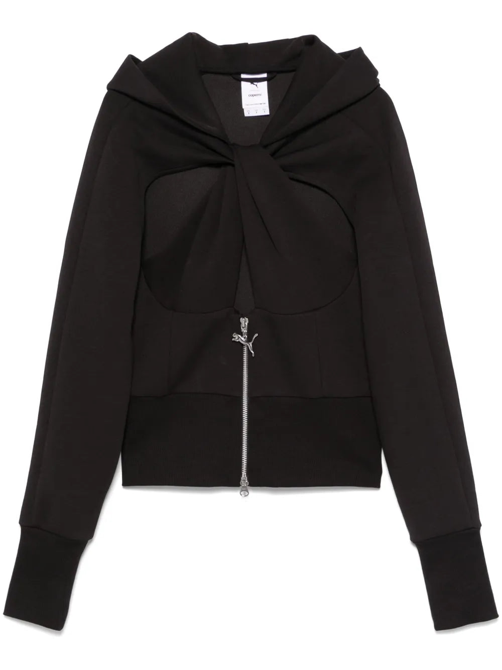 Cut-Out Hoodie