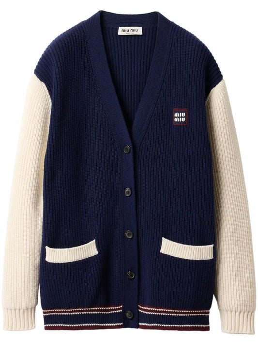 Ribbed-Knit Cardigan