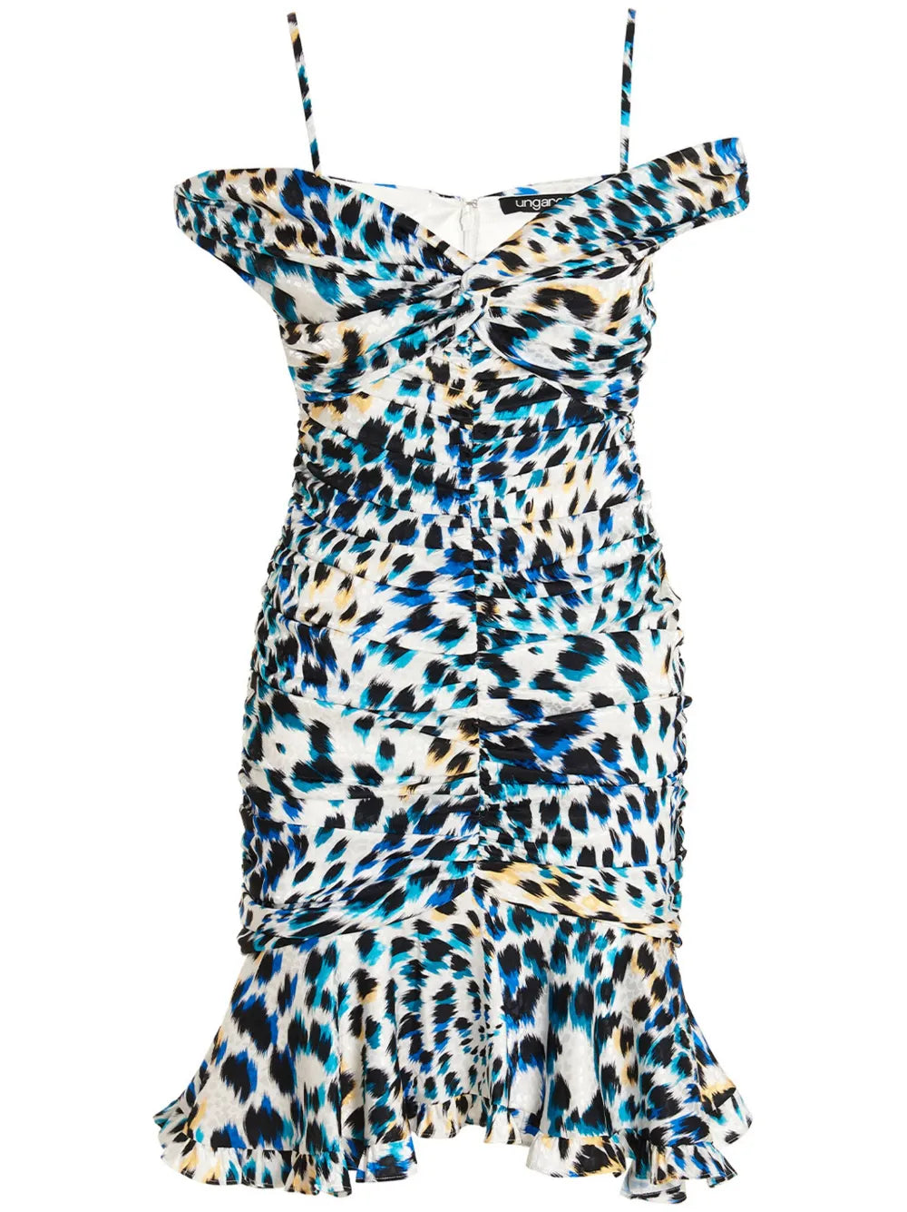 Leopard-Print Mini Dress