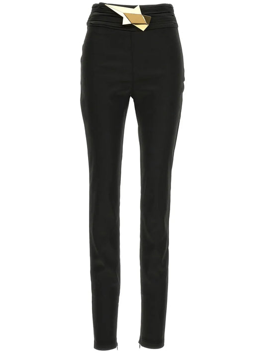 High Wasted Star Stud Leggings