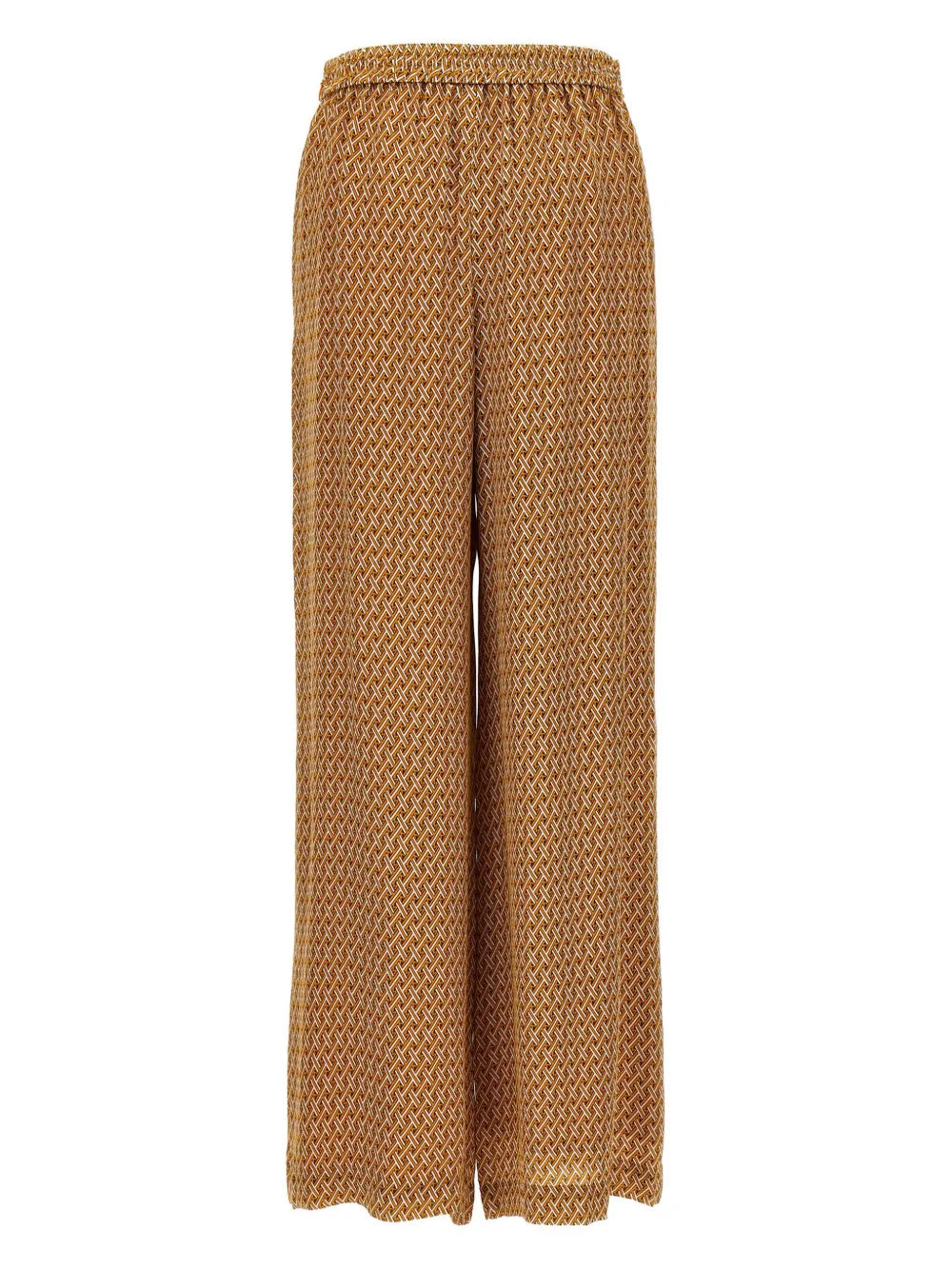 Graphic-Print Trousers