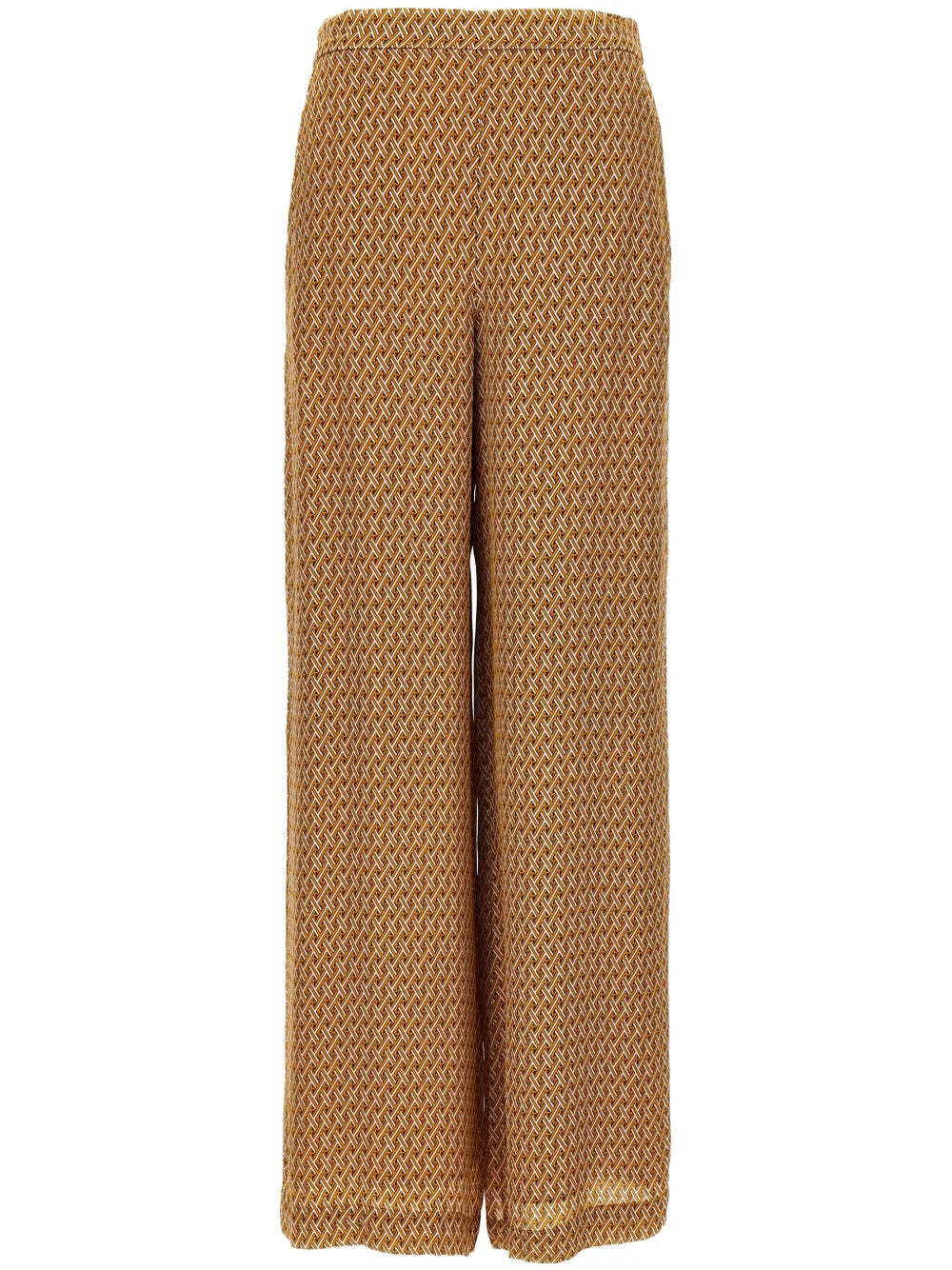 Graphic-Print Trousers