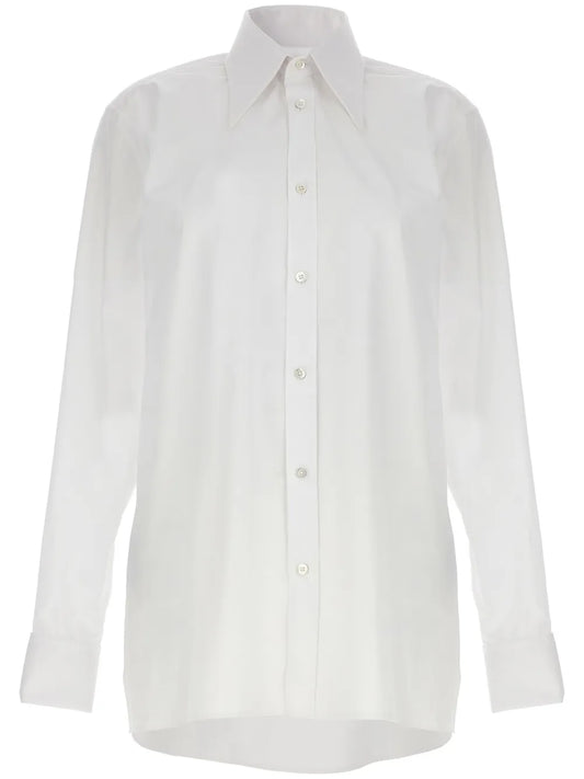 Point-Collar Shirt