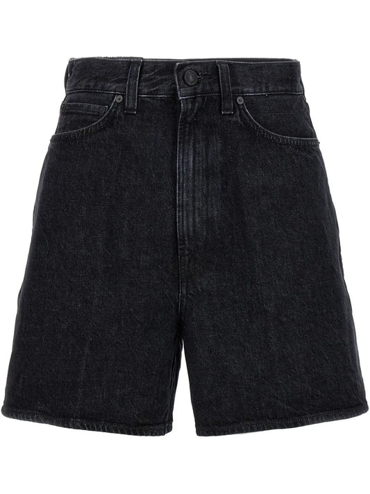 Denim Bermuda Shorts