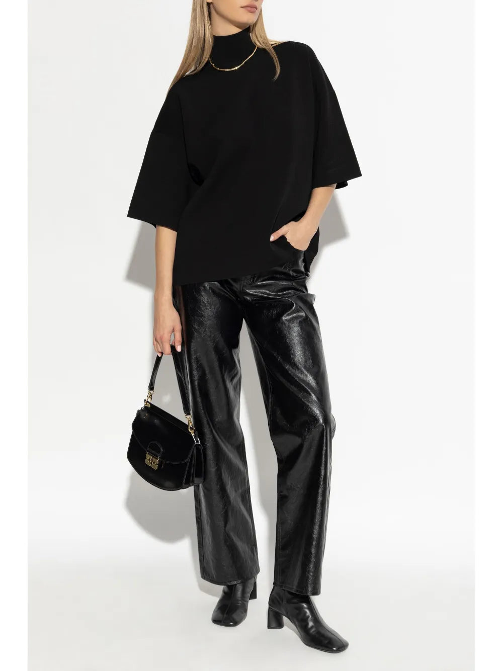 High-Neck T-Shirt